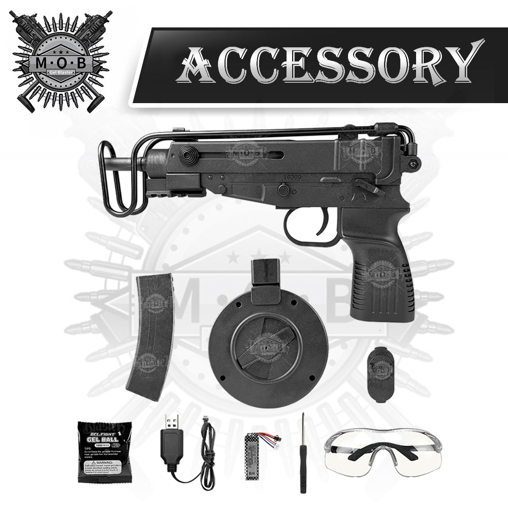 ZhiBo VZ.61 Scorpion Gel Blaster Submachine Blaster