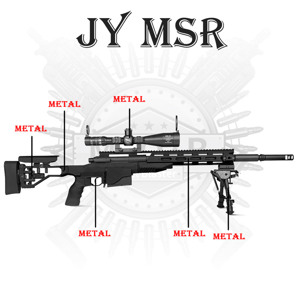 JY Remington MSR Bolt-Action Sniper Gel Blaster