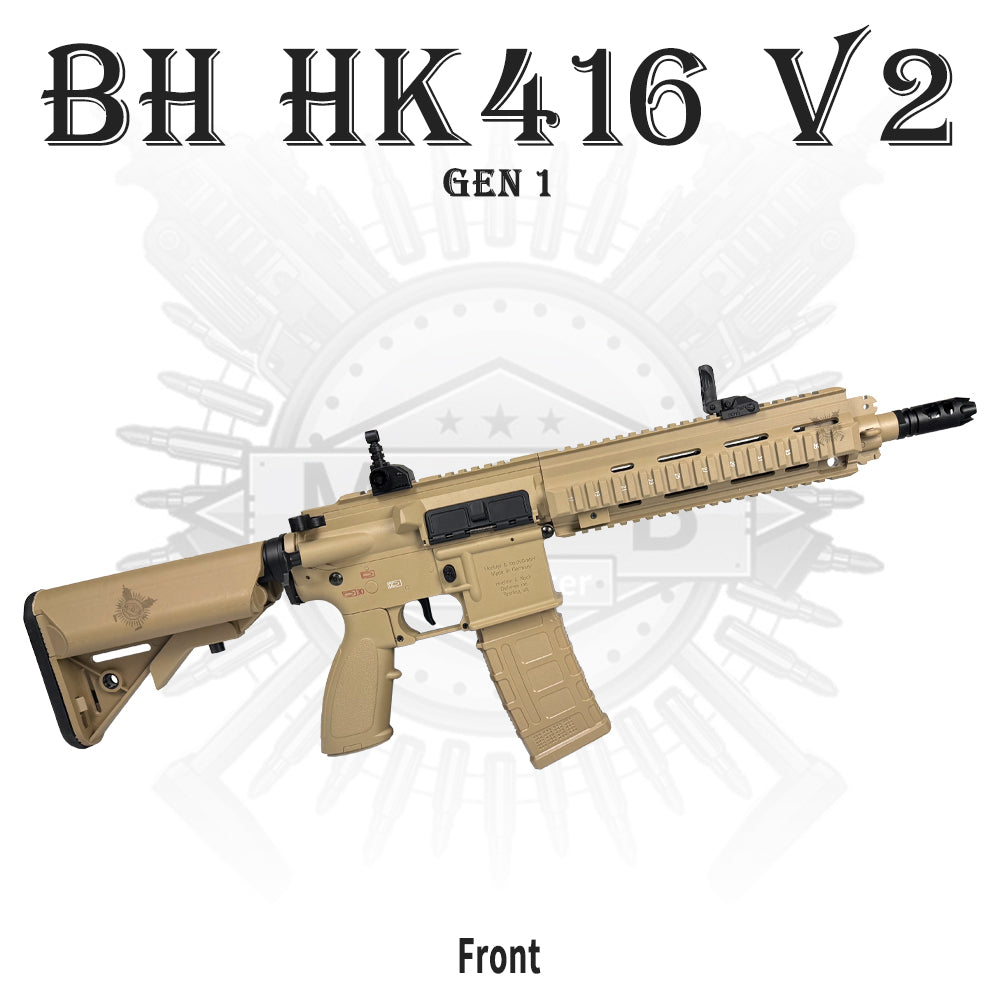 BoHan HK416 Version 2 High End Gel Blaster Sand