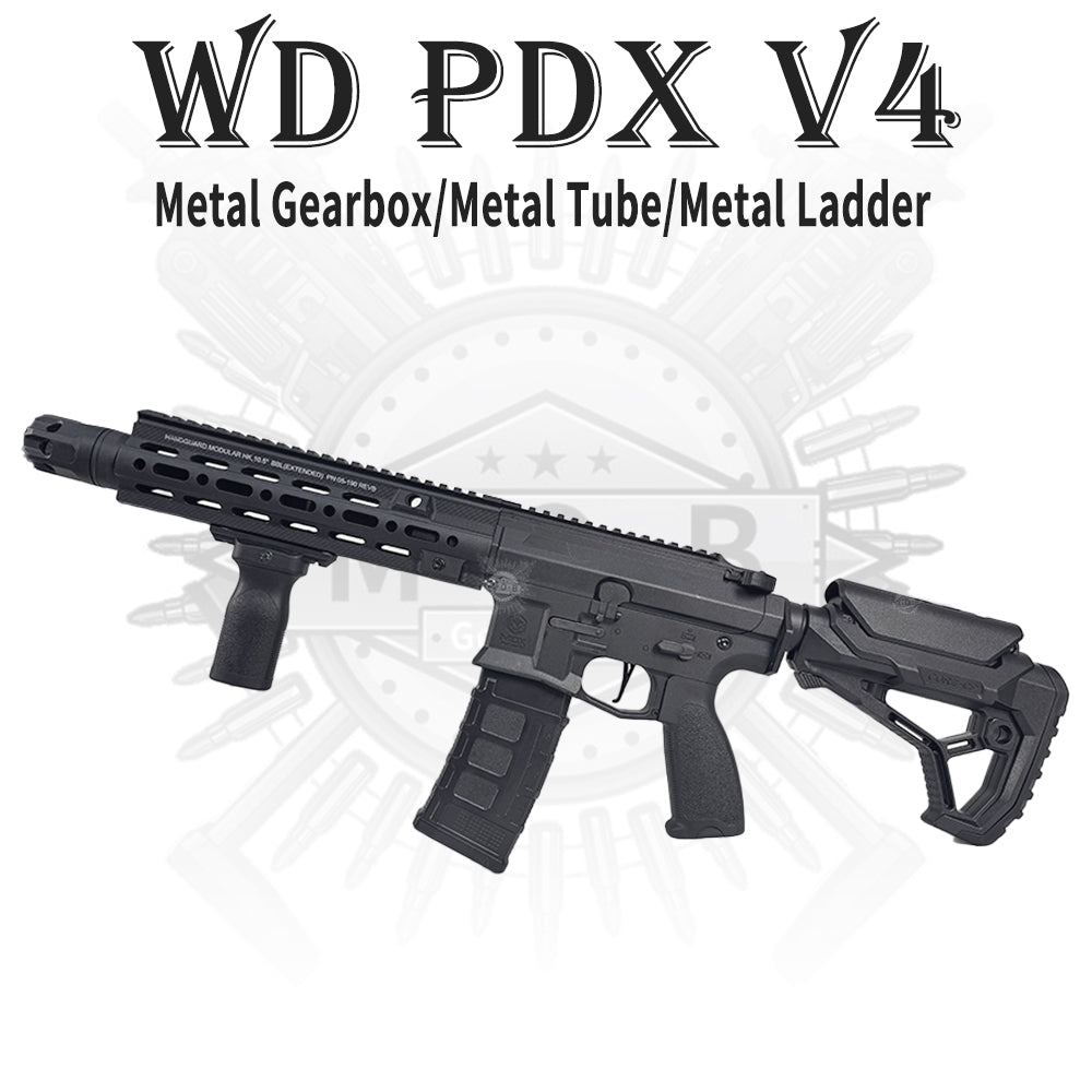 WD PDX V4 High End Metal Gear Box Unit Gel Blaster