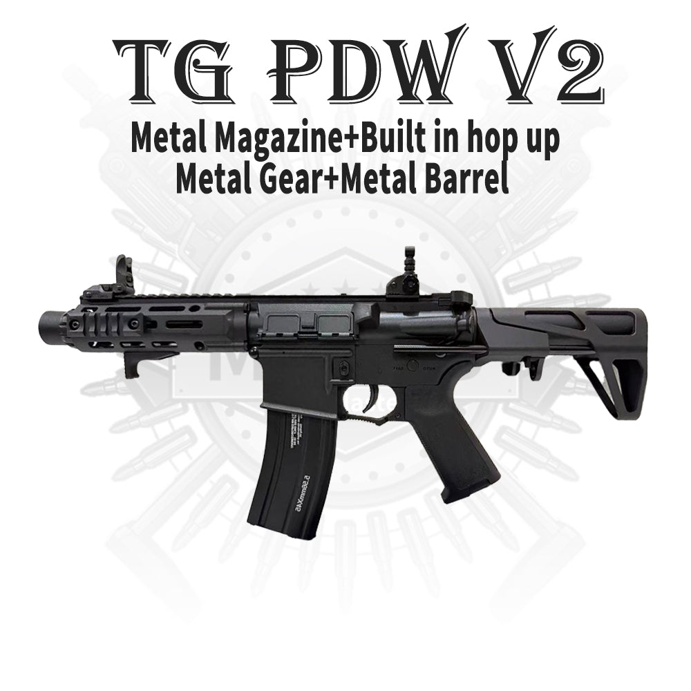 TianGong DDM4 PDW V2 High End Gel Blaster Black