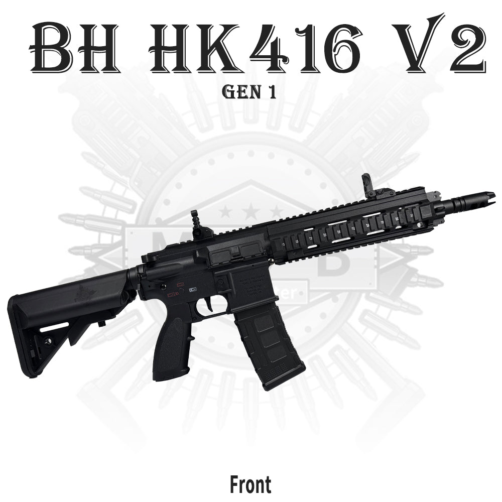 BoHan HK416 Version 2 High End Gel Blaster Black