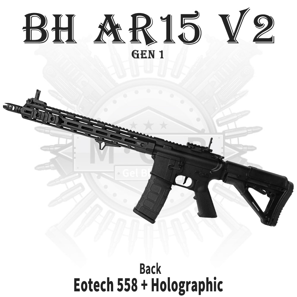 BoHan AR15 Version 2 High End Gel Blaster Black