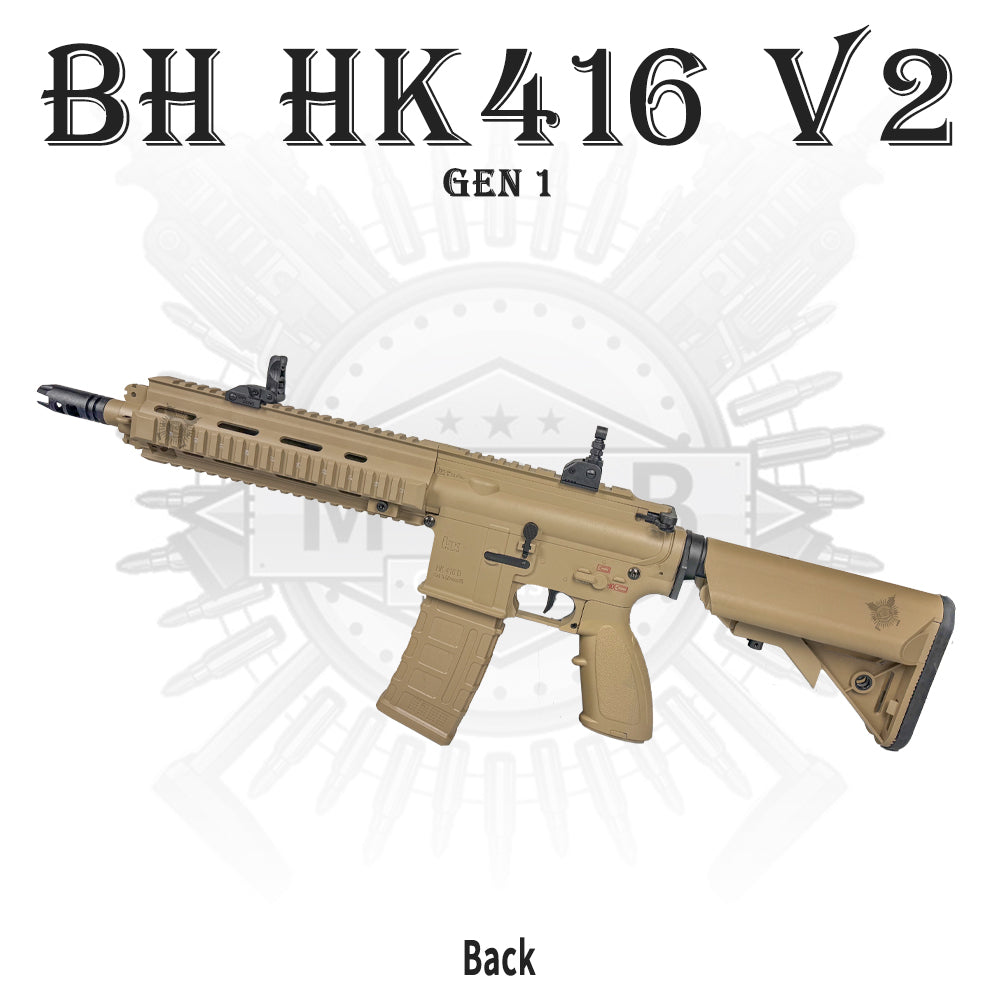 BoHan HK416 Version 2 High End Gel Blaster Sand