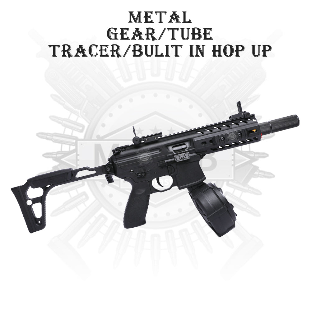 Taran Tactics SIG MPX High End Gel Blaster With Mosfet + Drum Magazine