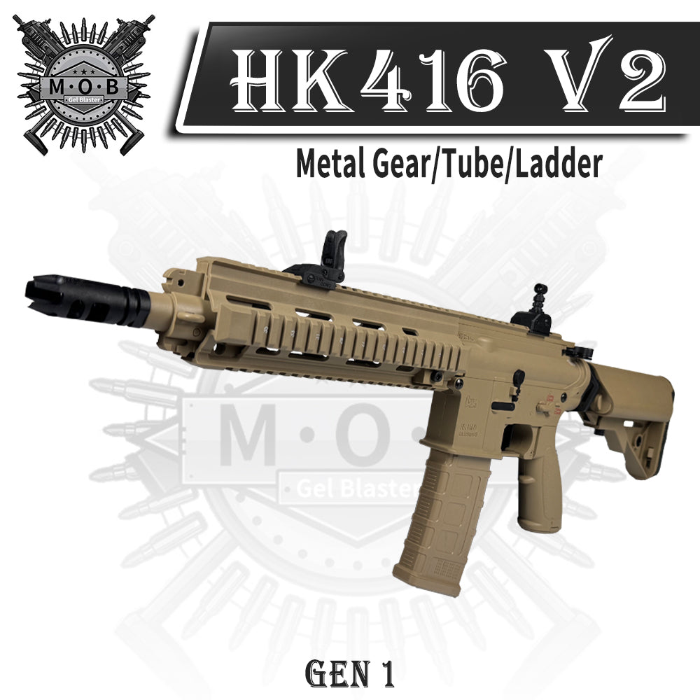 BoHan HK416 Version 2 High End Gel Blaster Black