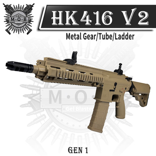 BoHan HK416 Version 2 High End Gel Blaster Black