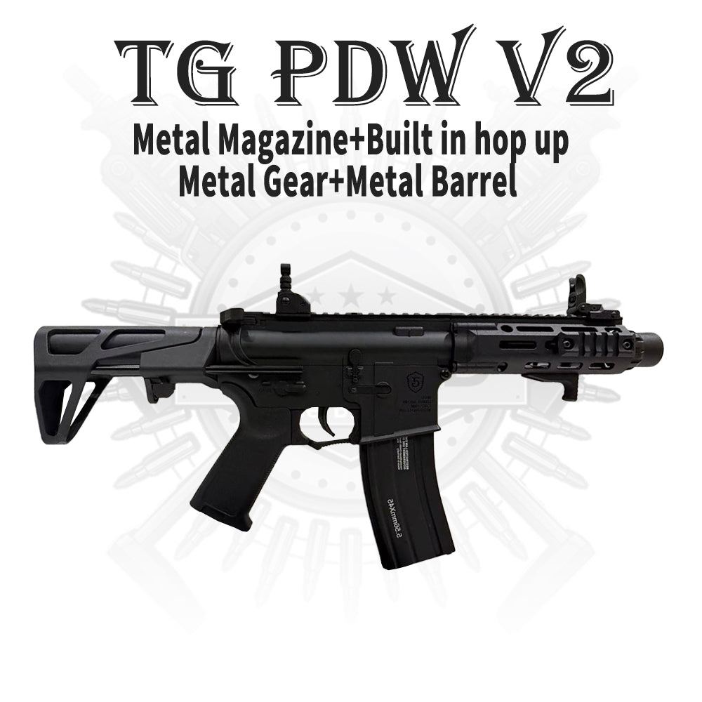 TianGong DDM4 PDW V2 High End Gel Blaster Black
