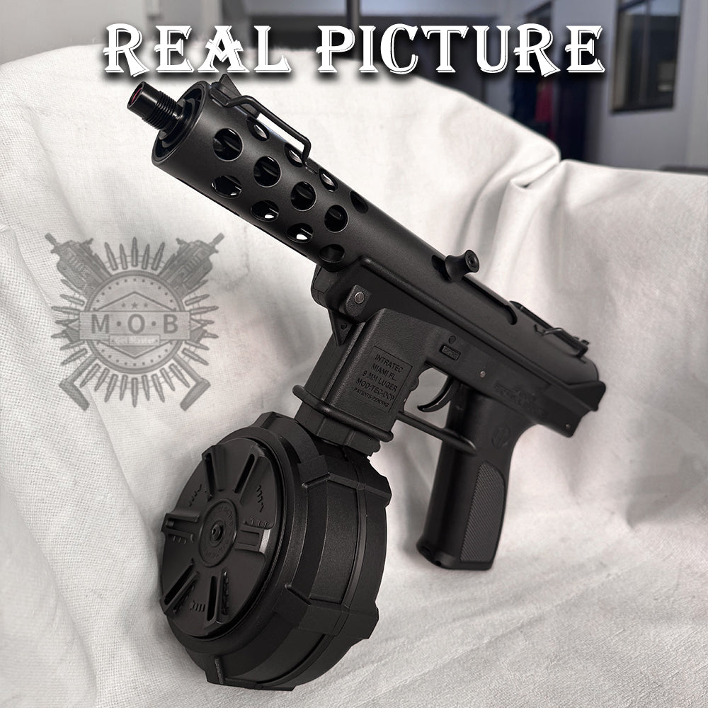 【MOB&BH】BH Tec9 High End Gel Blaster 80% Metal With Mosfet Heat-Resistant Motor Metal Gearbox Metal Slider