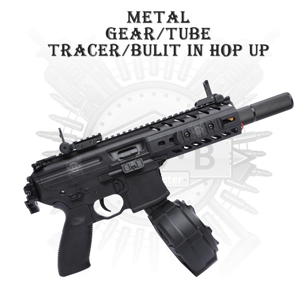 Taran Tactics SIG MPX High End Gel Blaster With Mosfet + Drum Magazine
