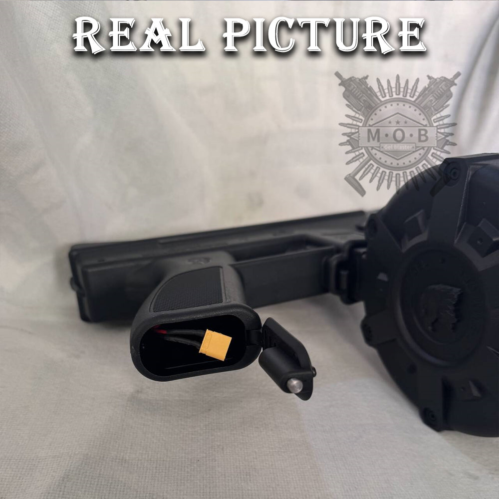 【MOB&BH】BH Tec9 High End Gel Blaster 80% Metal With Mosfet Heat-Resistant Motor Metal Gearbox Metal Slider