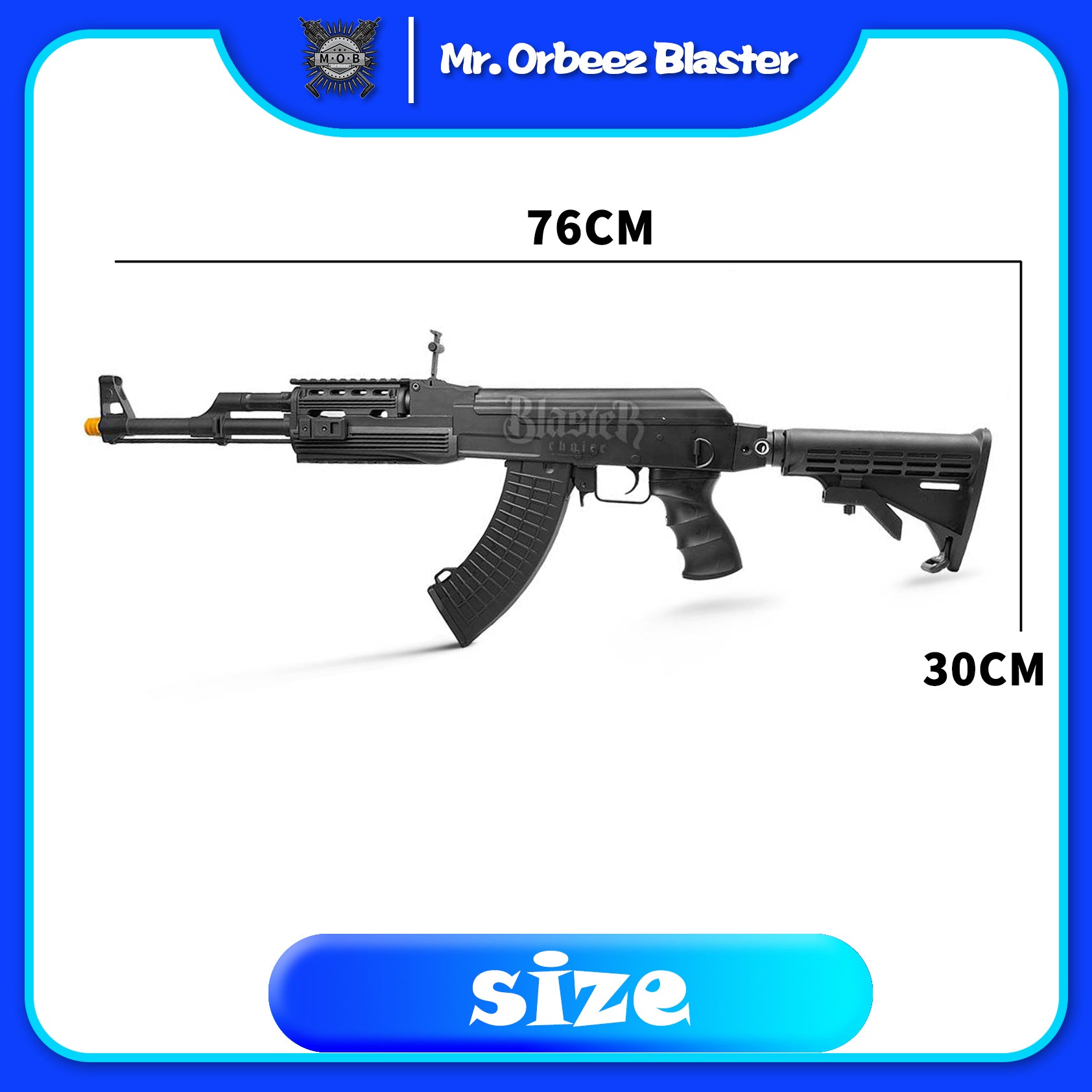 JIN MING AK47 11TH Tratical High End Gel Blaster