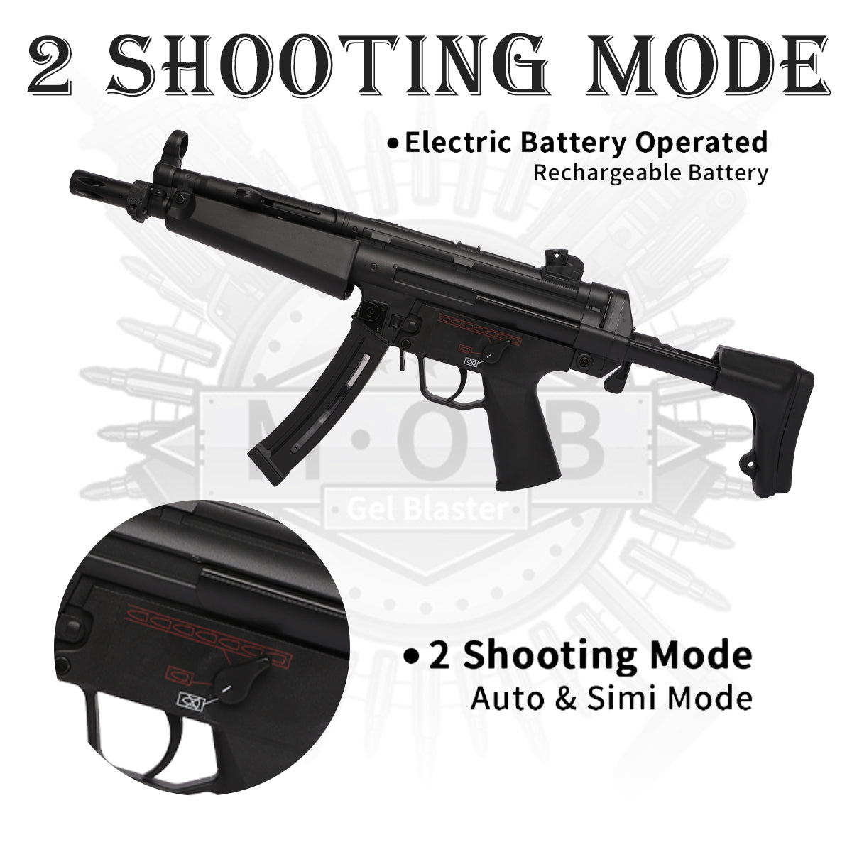 CYMA MP5 Full Accessories High End Gel Blaster