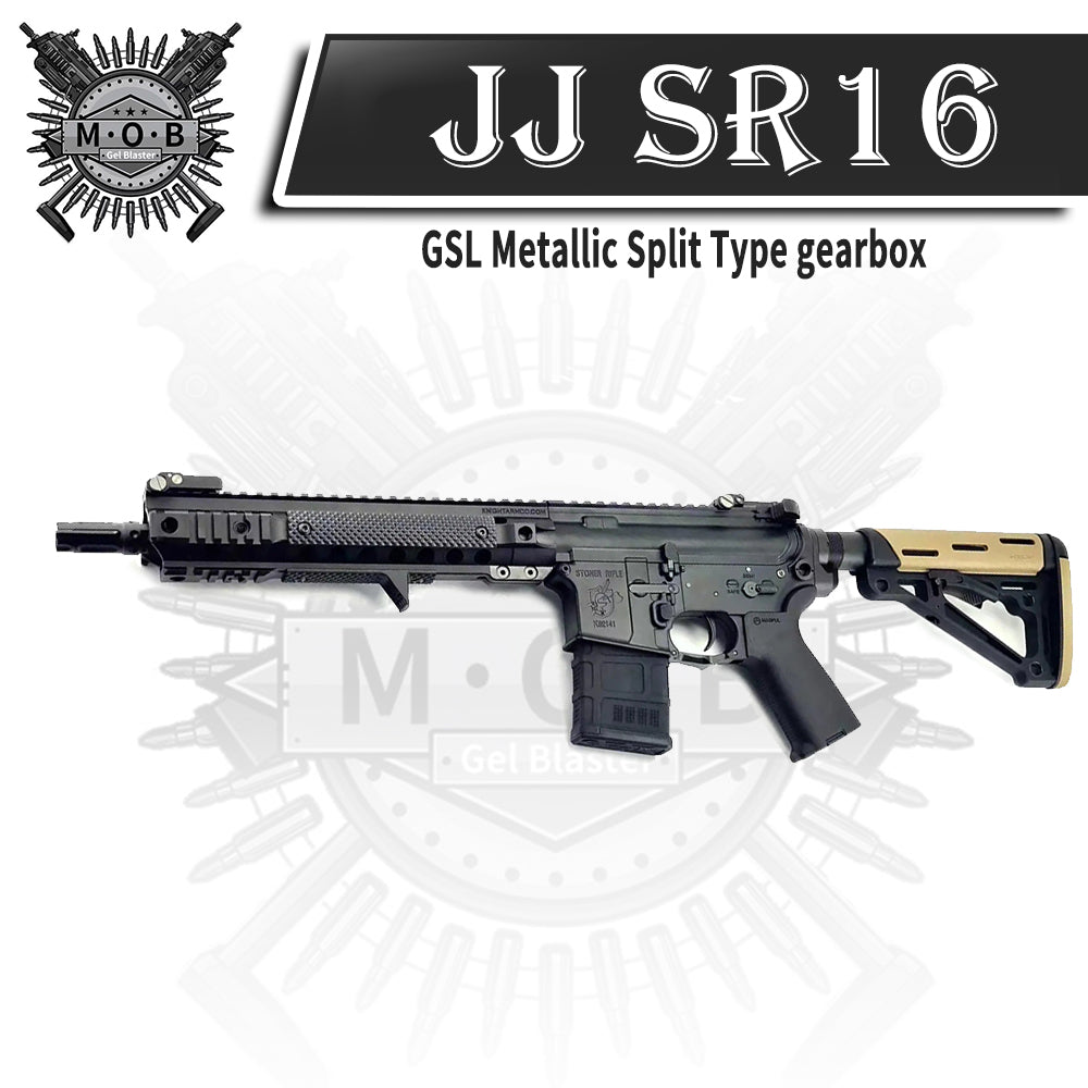 JINGJI SR16 GSL Metallic Split Gearbox Gel Blaster