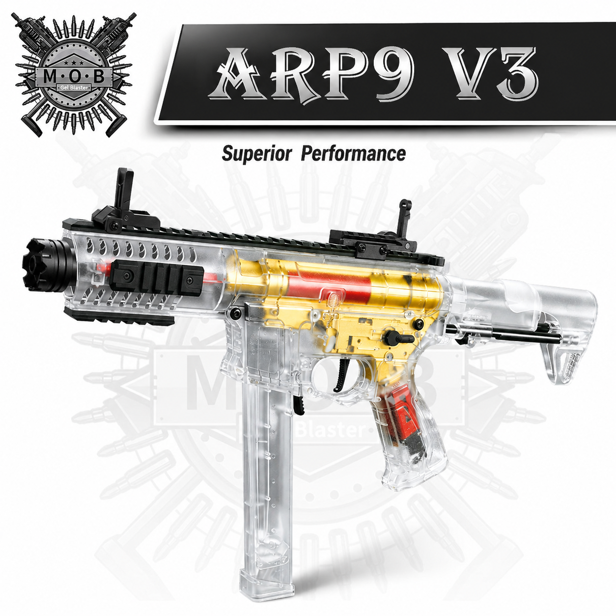 TianGong ARP9 V3 Transparent High End Premium Gel Blaster