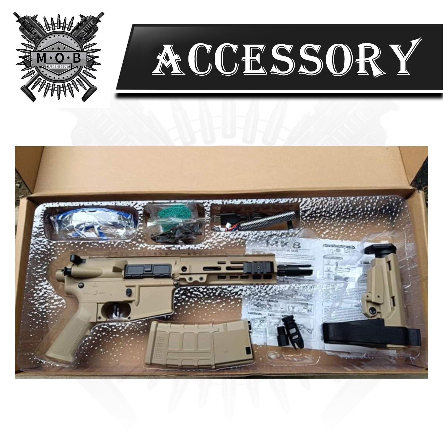 BoHan MK8 Version 2 High End Gel Blaster Sand