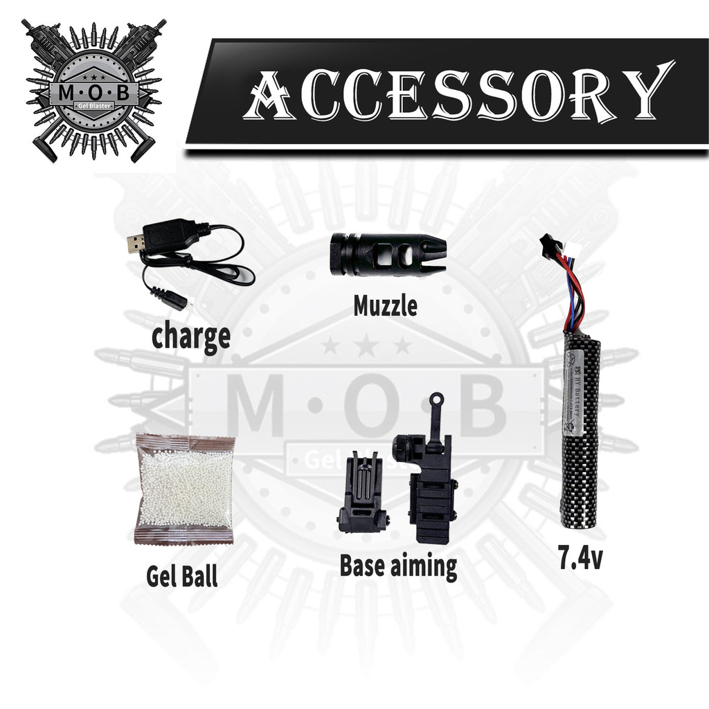 BoHan HK416 Version 2 High End Gel Blaster Black