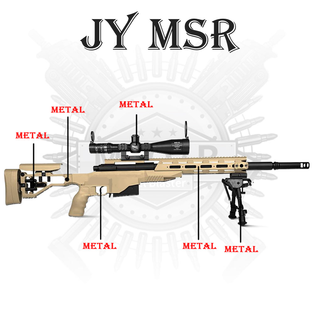 JY Remington MSR Bolt-Action Sniper Gel Blaster